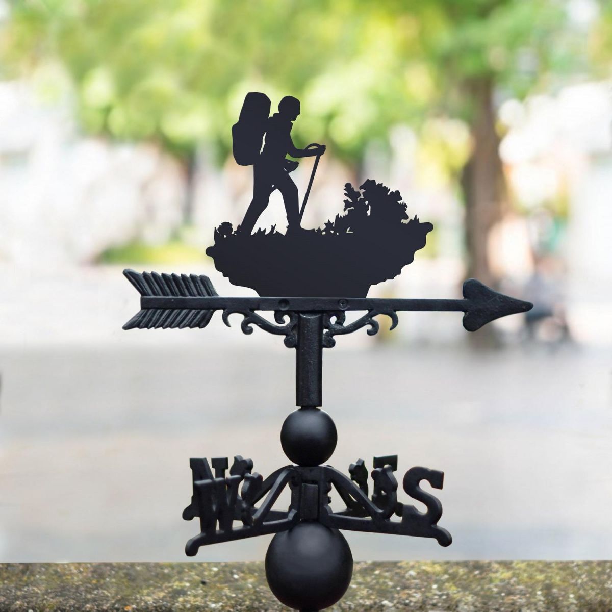 Hiking Design Weathervane 