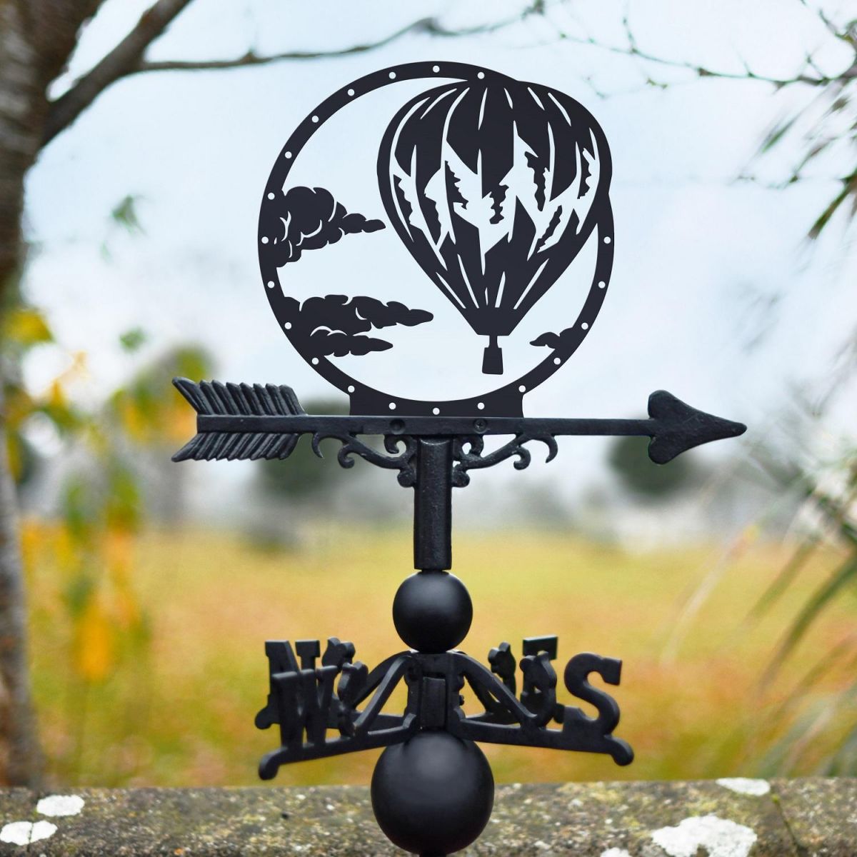 Hot Air Balloon Weathervane 