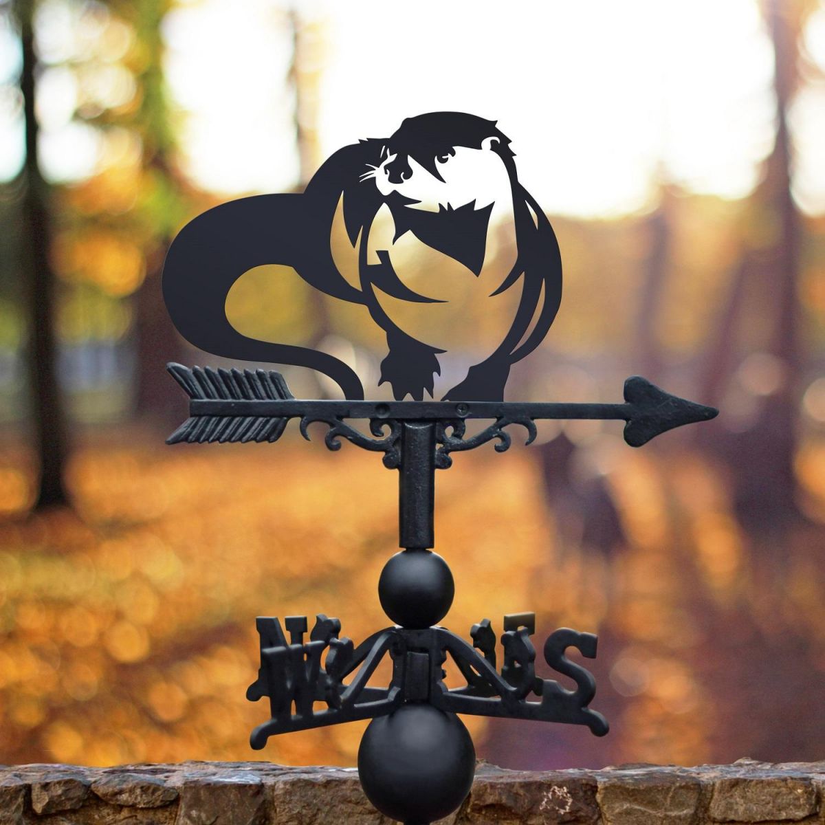 Otter Topper Weathervane 