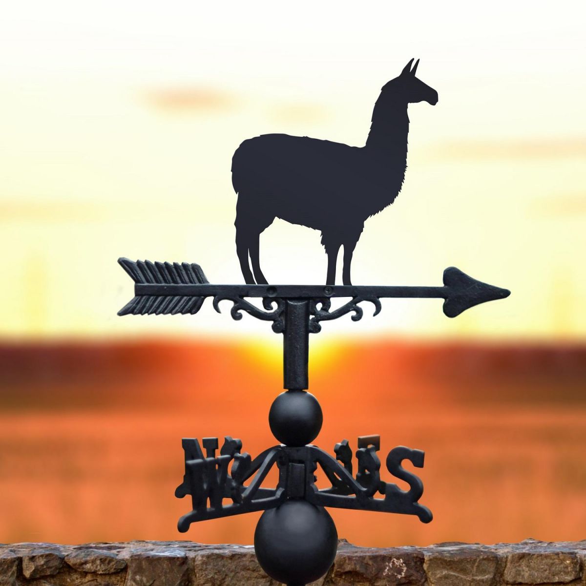 Llama Weathervane