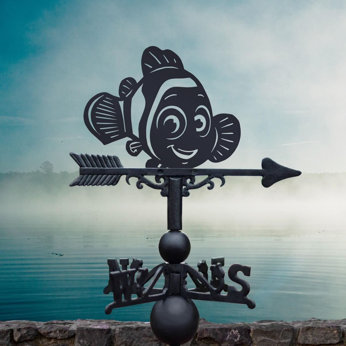 Clown Fish Weathervane