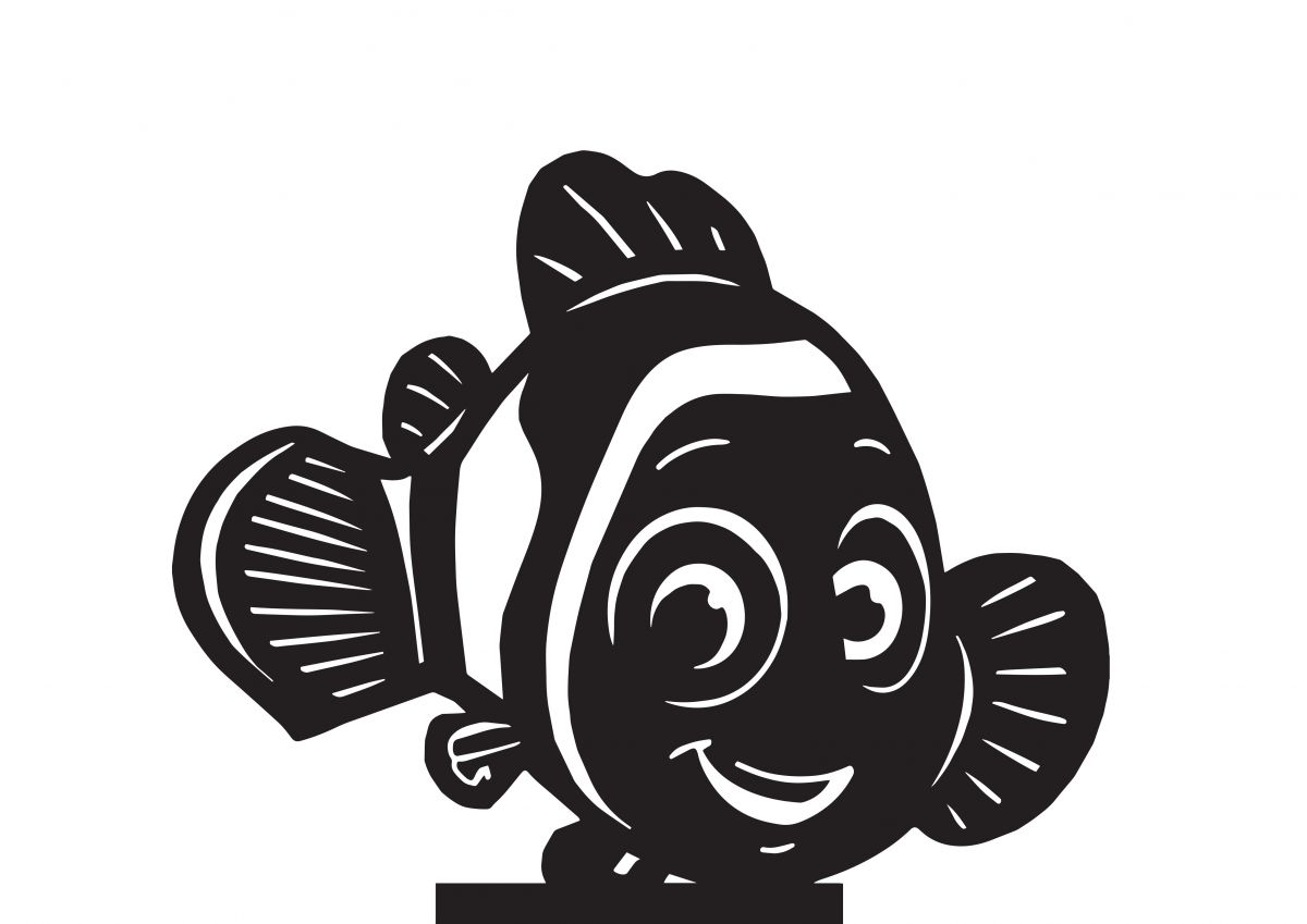 Clown Fish Weathervane topper 
