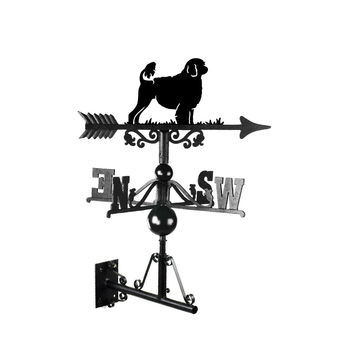 Portuguese Water Dog Weathervane in Full 