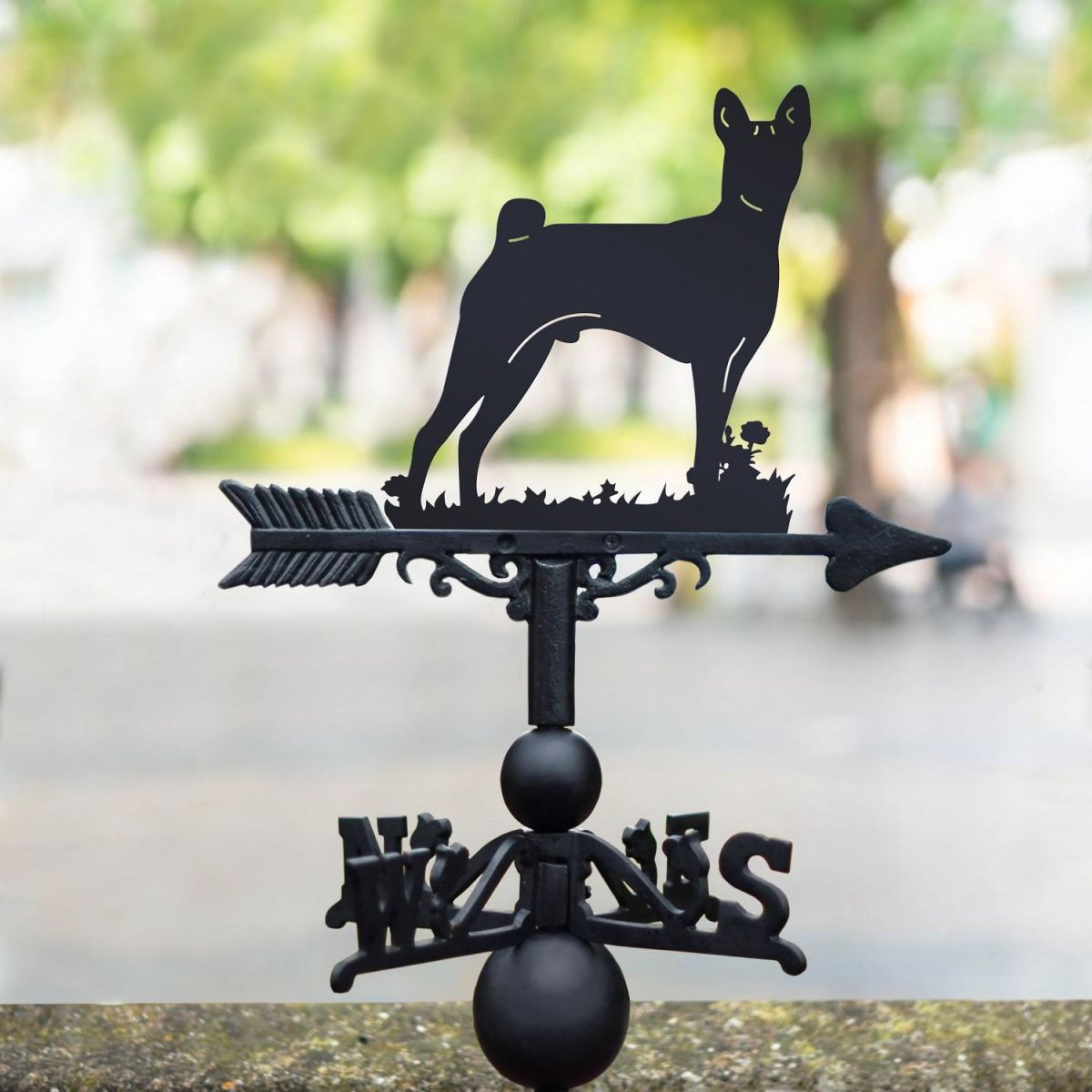 Basenji Weathervane 