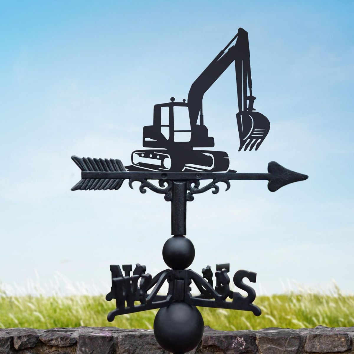 Digger Weathervane