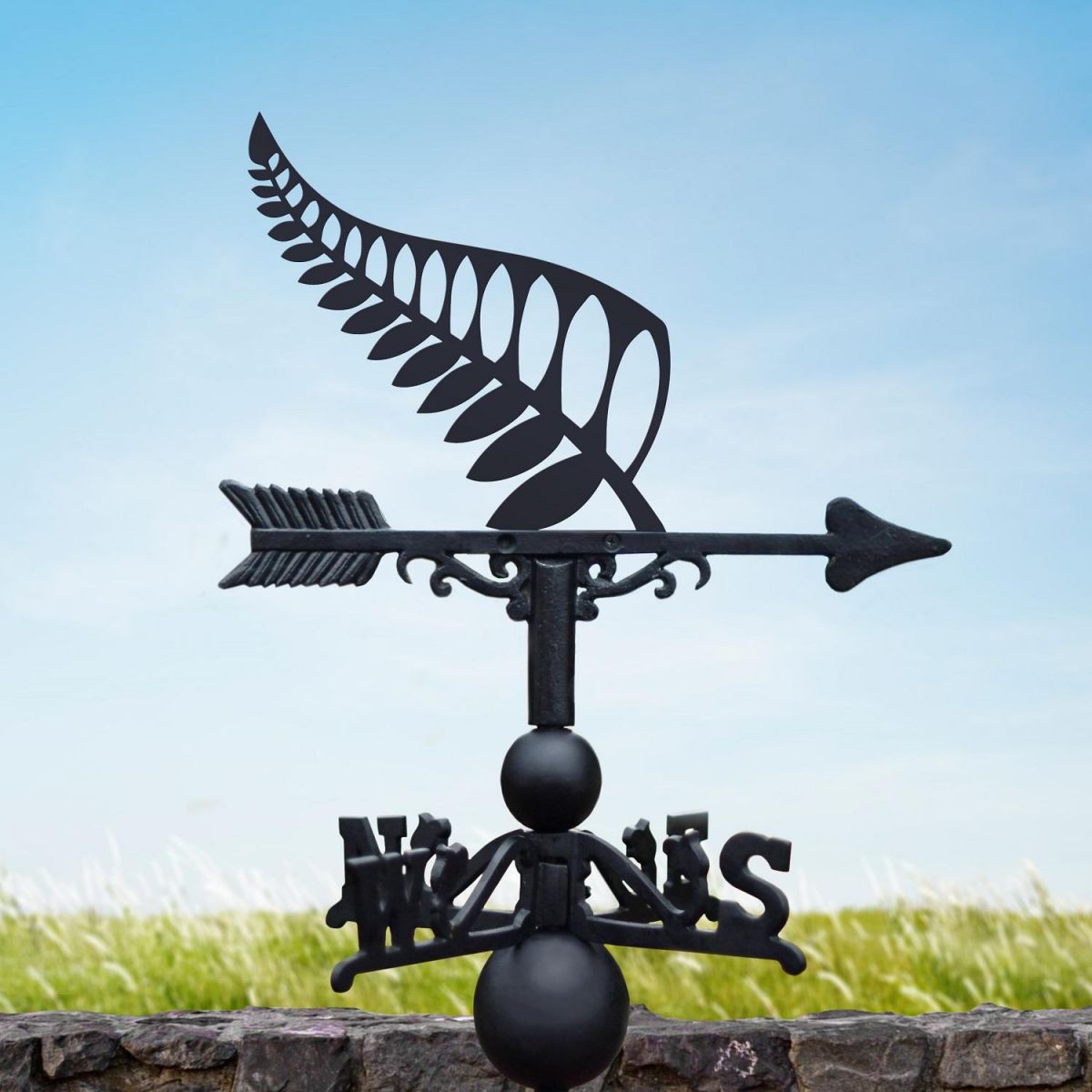 New Zealand Fern Weathervane 