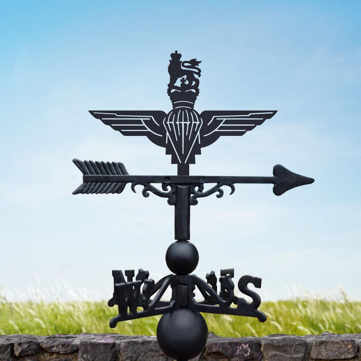 British Parachute Regiment Weathervane