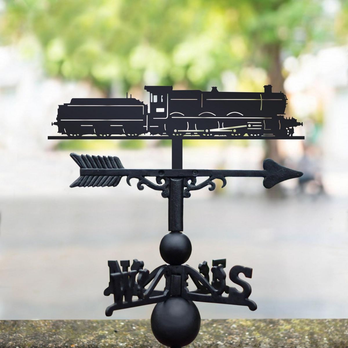 English Hall Class Steam Train Weathervane