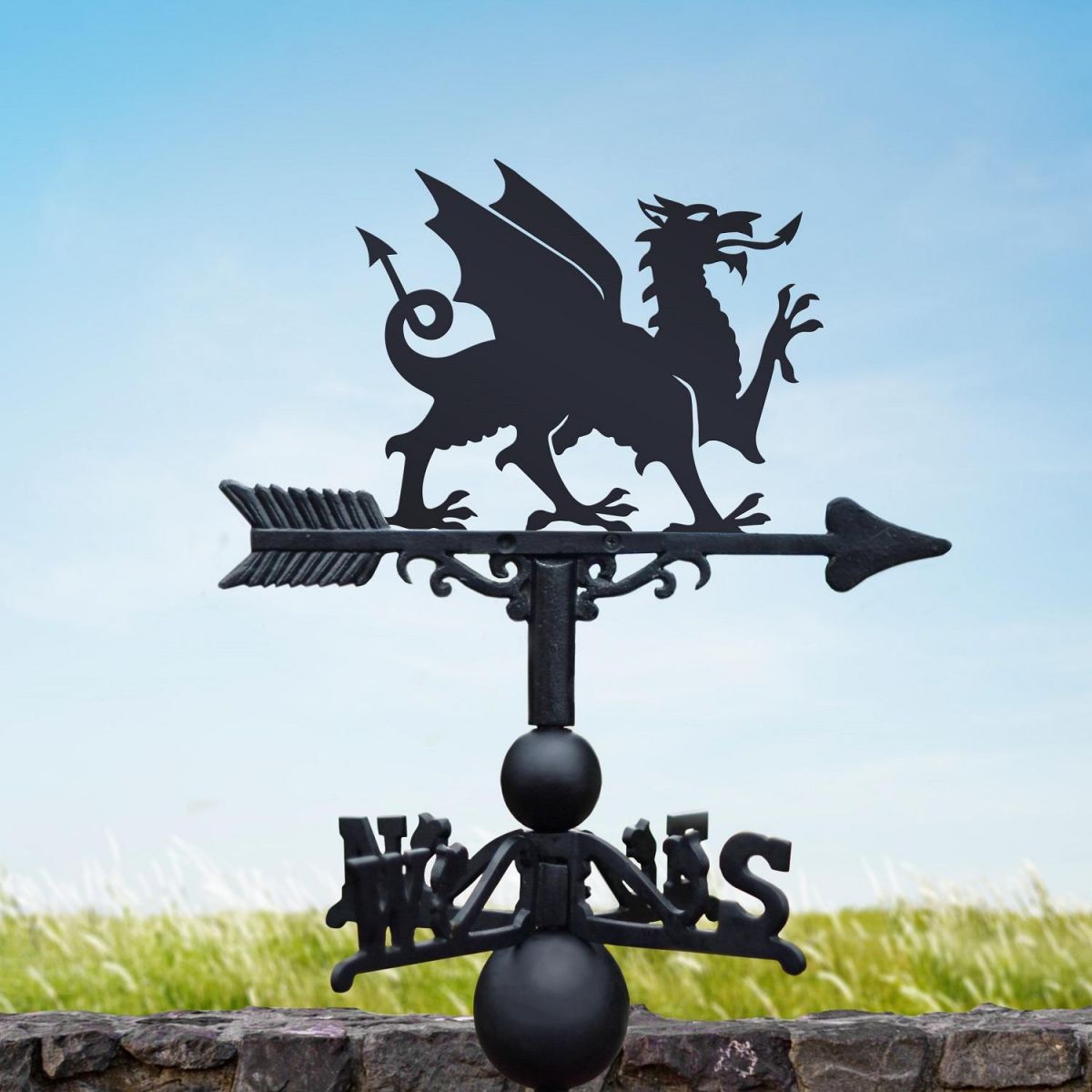 Weathervane with Welsh Dragon 