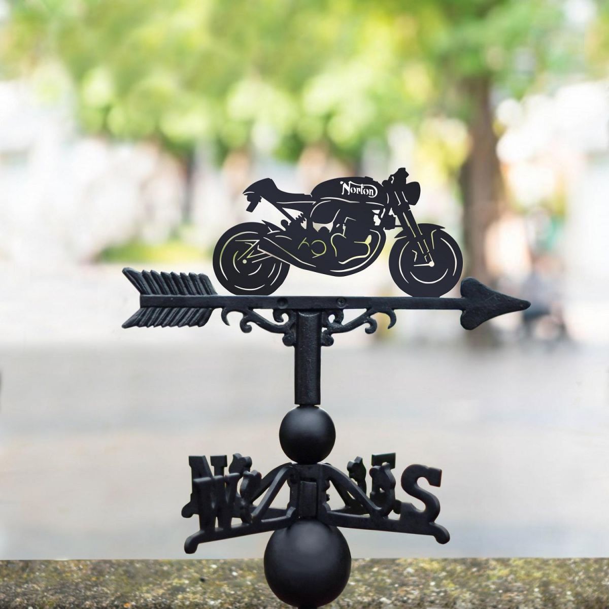 Norton Motorbike Weathervane