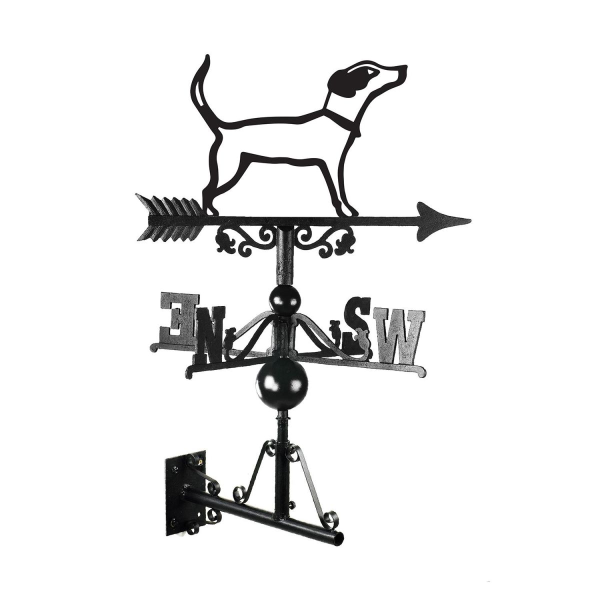 Jack Russel Weathervane Created Out of Iron