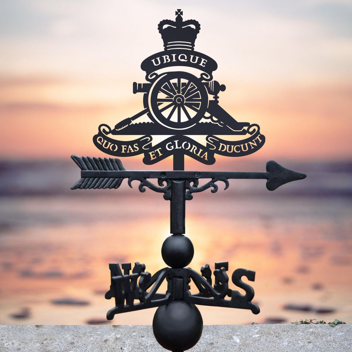 Royal Artillery Emblem Weathervane
