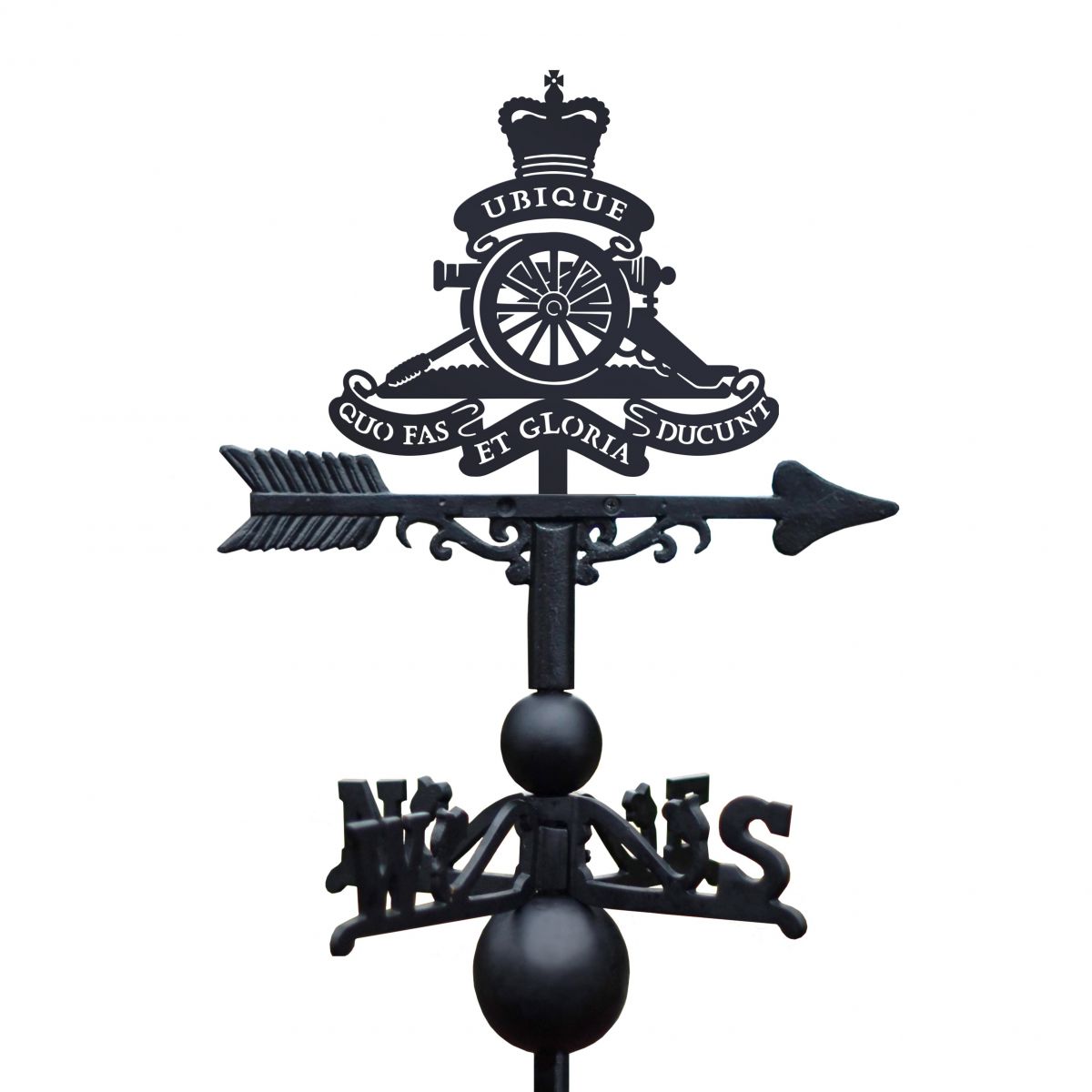 Royal Artillery Emblem Weathervane Topper