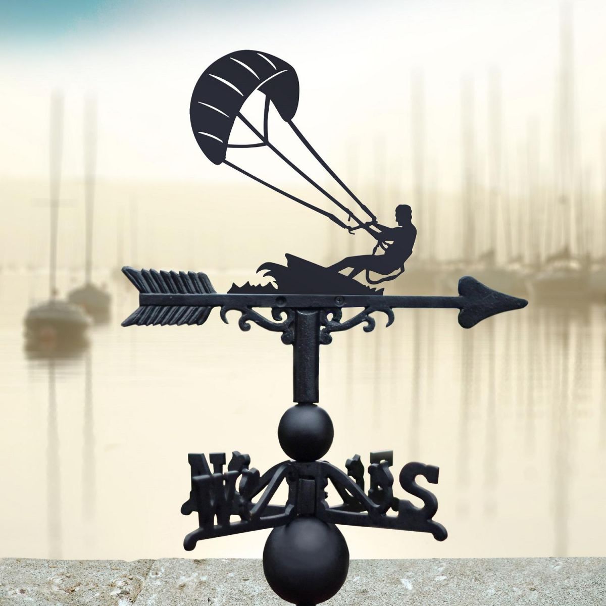 Kite Surfer Weathervane 