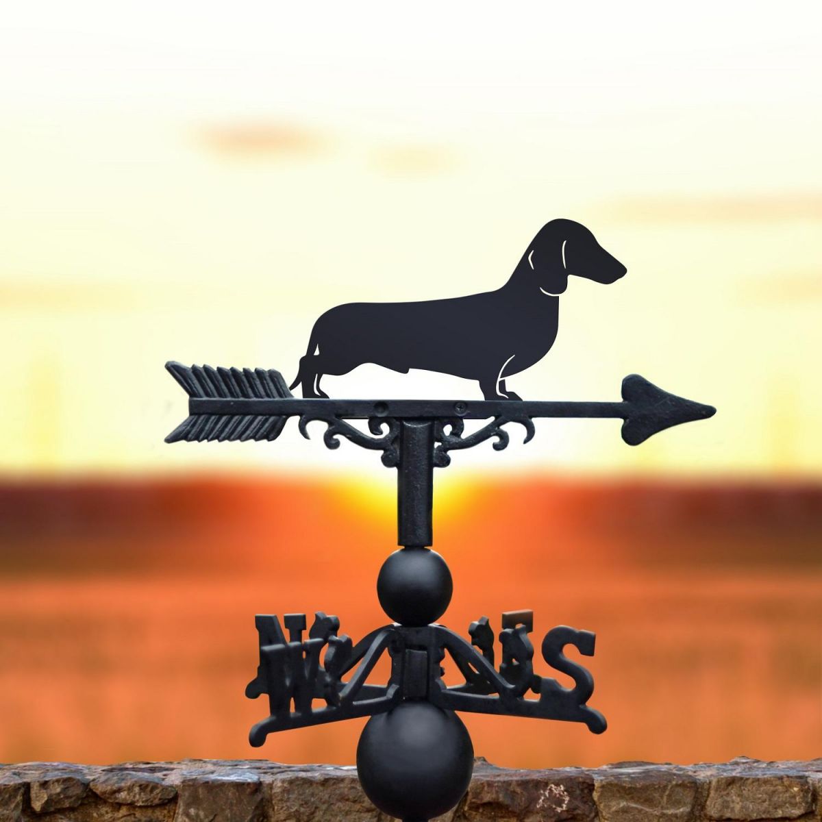 Dachshund Weathervane 
