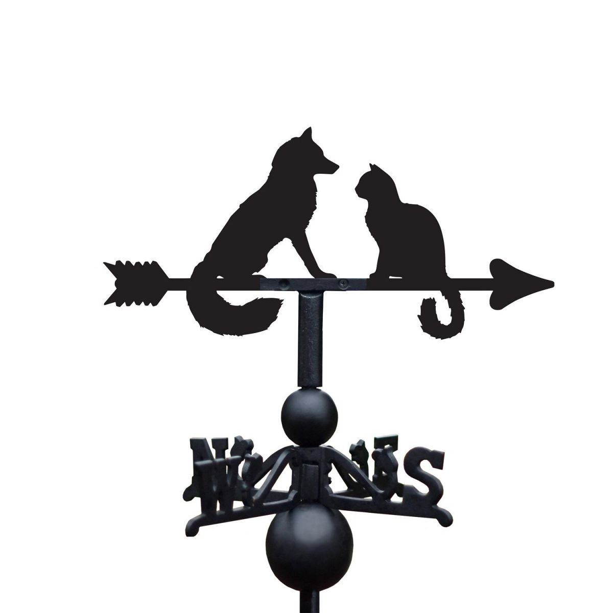 The Fox & The Cat Weathervane 
