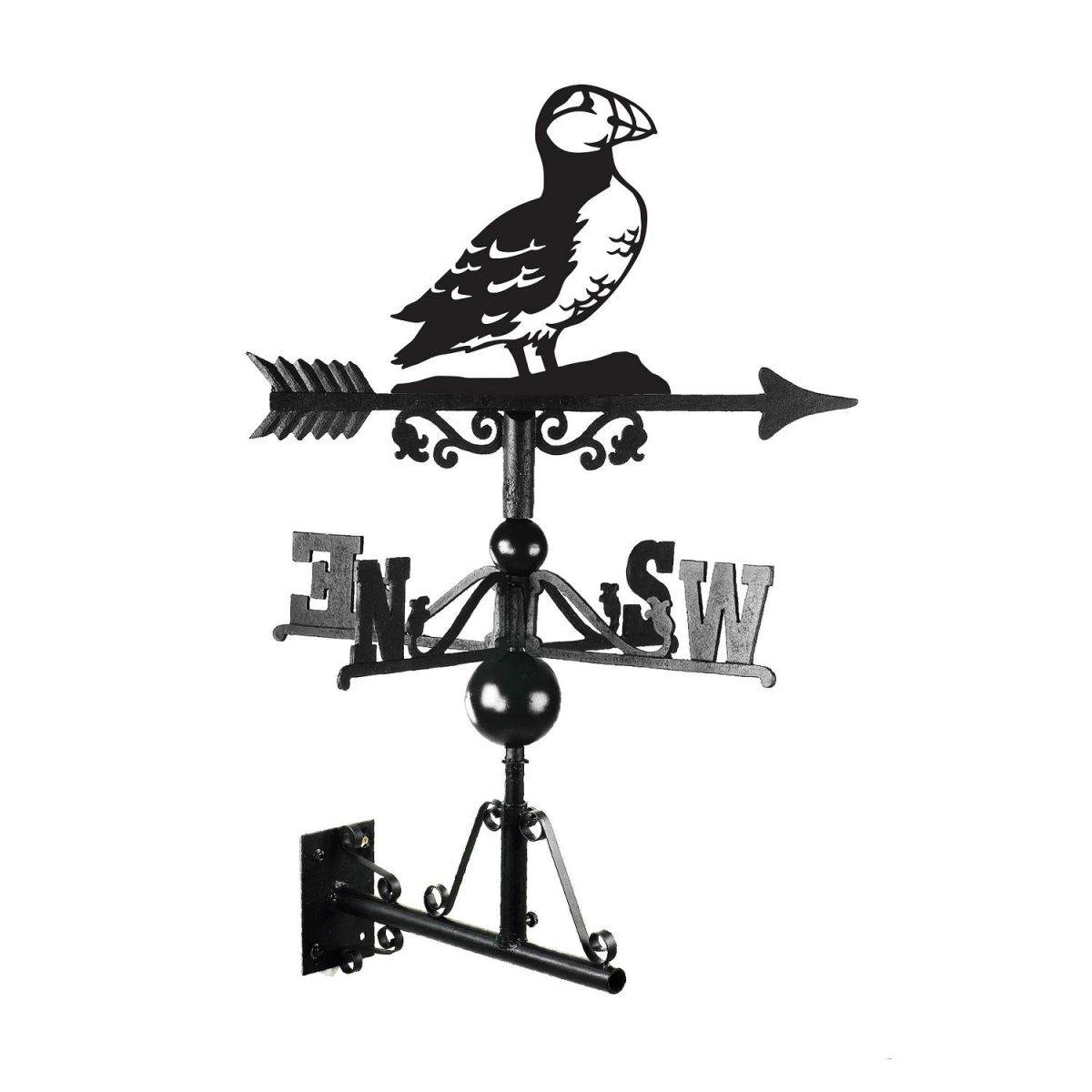 Puffin Weathervane with fixtures 