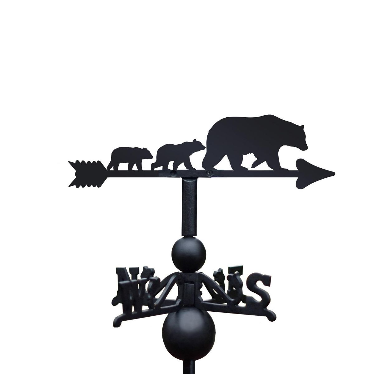 Three Bears Weathervane 