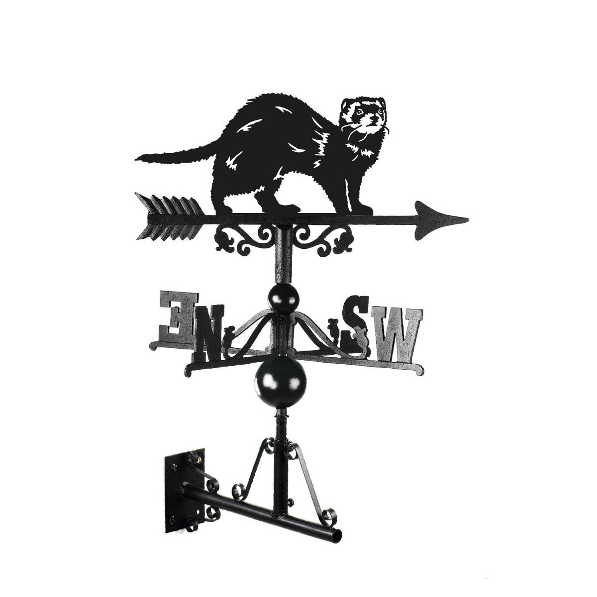Ferret Weathervane in Full 