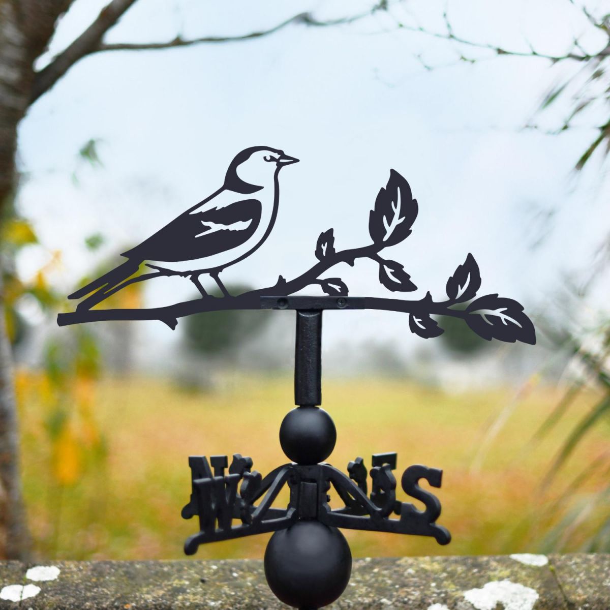 Chaffinch Steel and Cast Iron Weathervane
