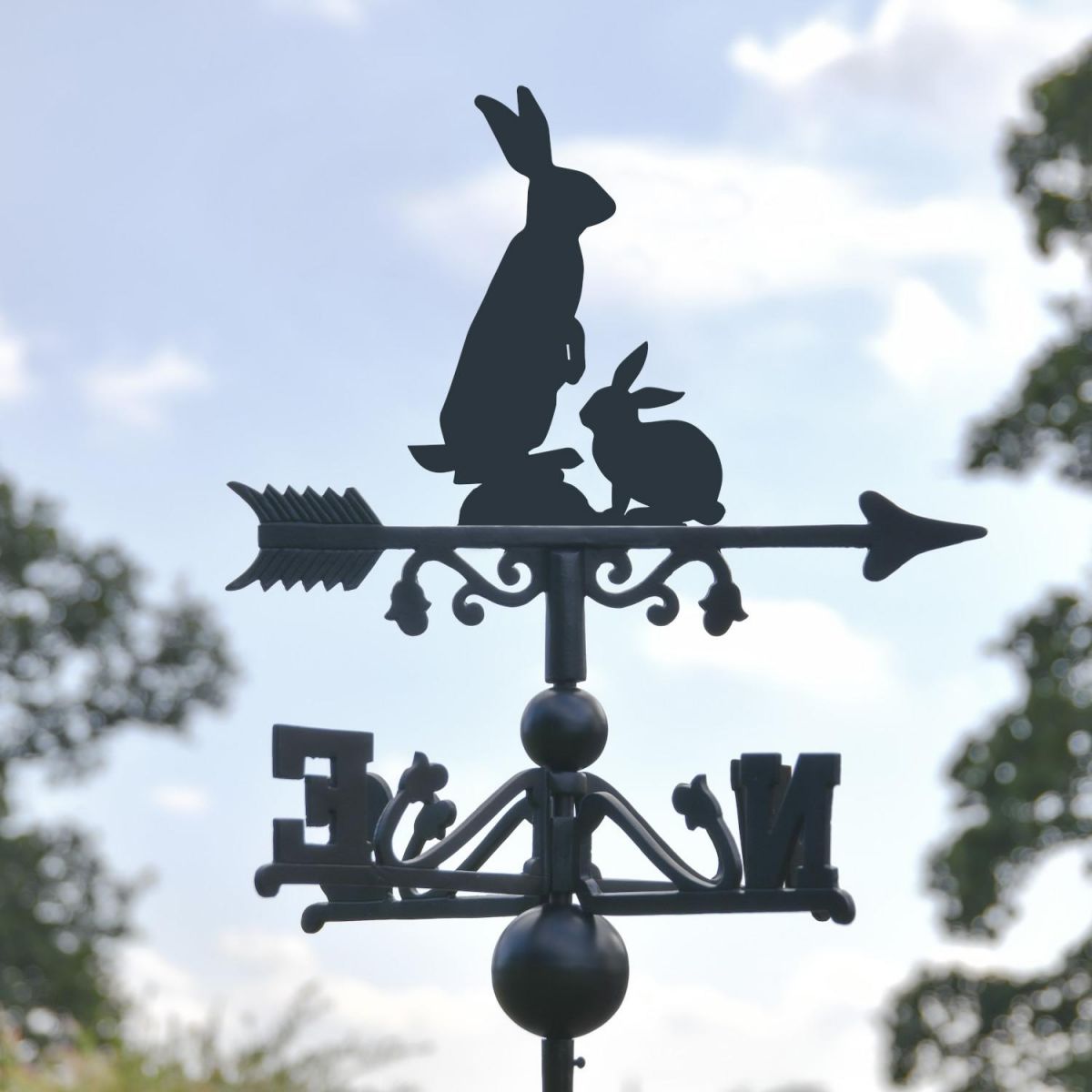Close-Up of Rabbit Topper