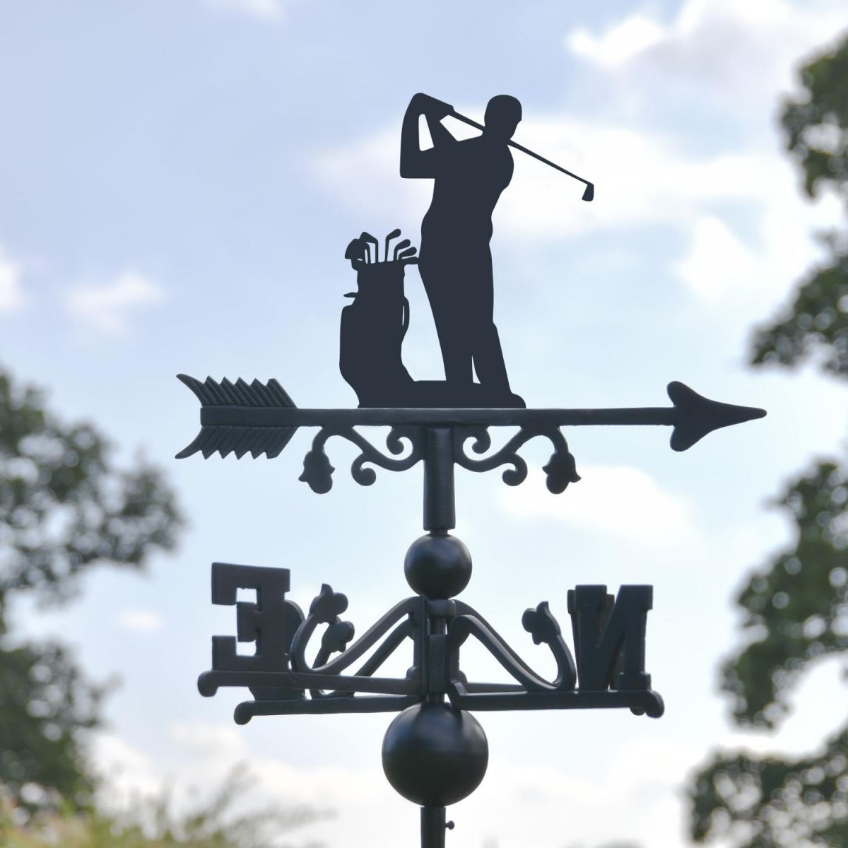 Close-Up of Golfer Topper
