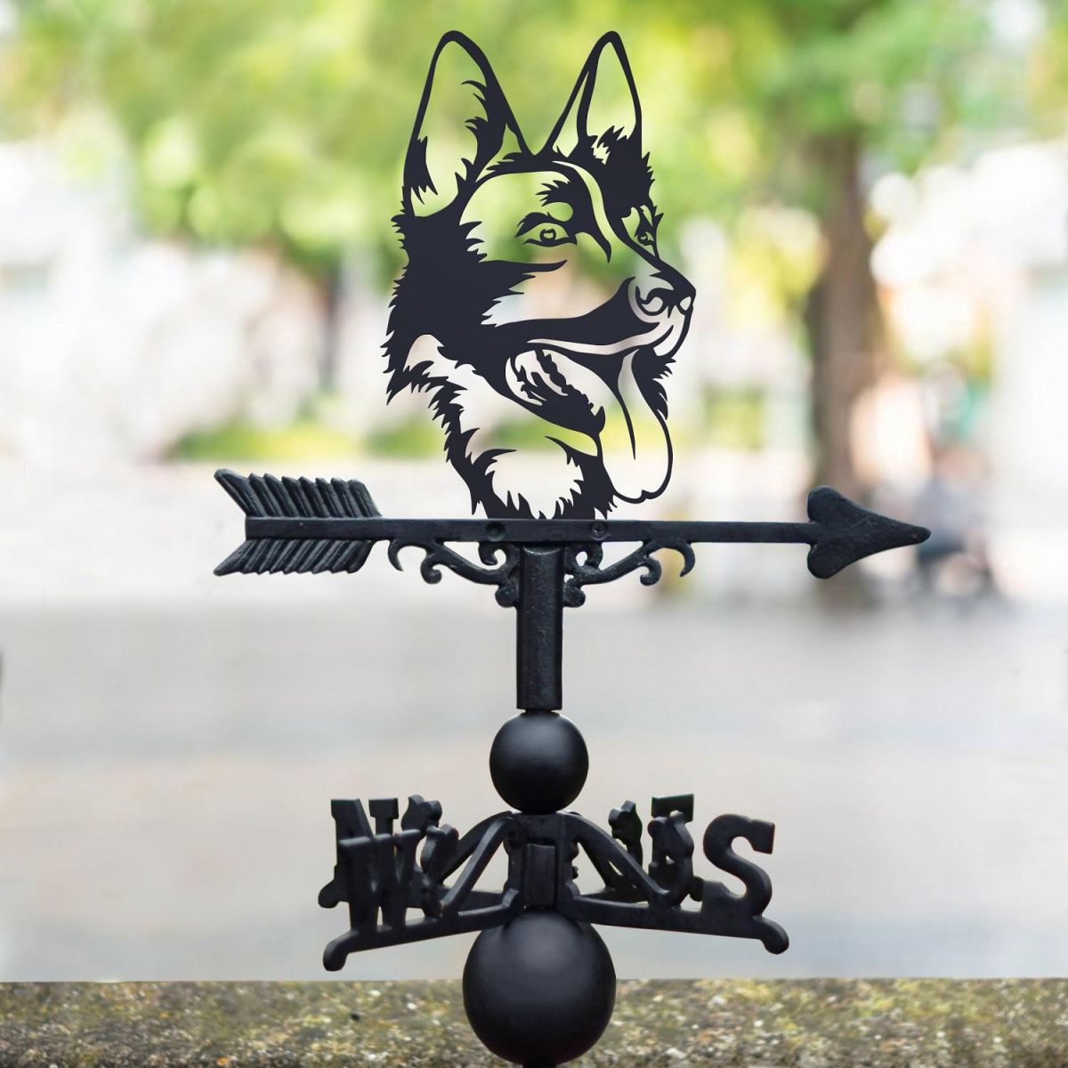 German Shepherd Weathervane