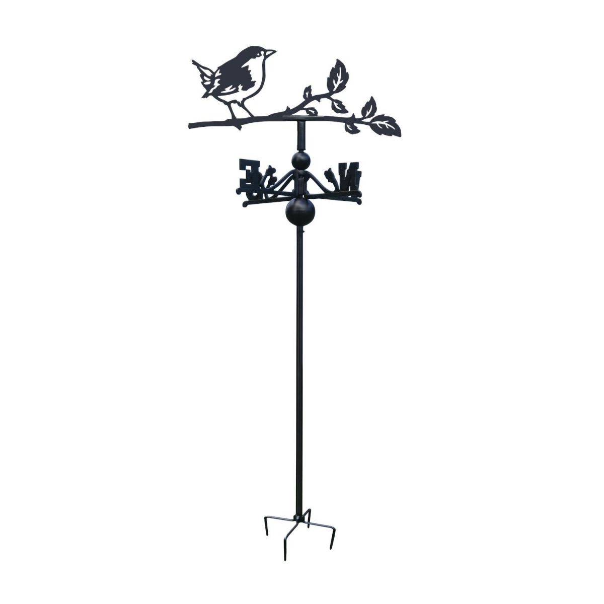  Wren Free Standing Weathervane on White Background