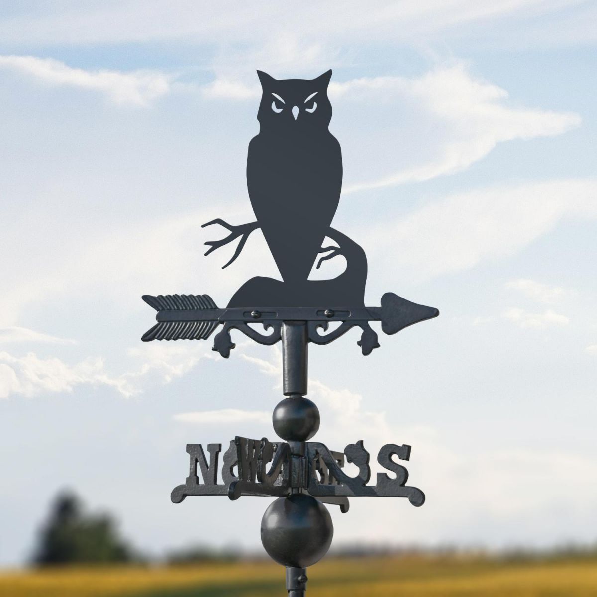 Owl on Miniature Weathervane 