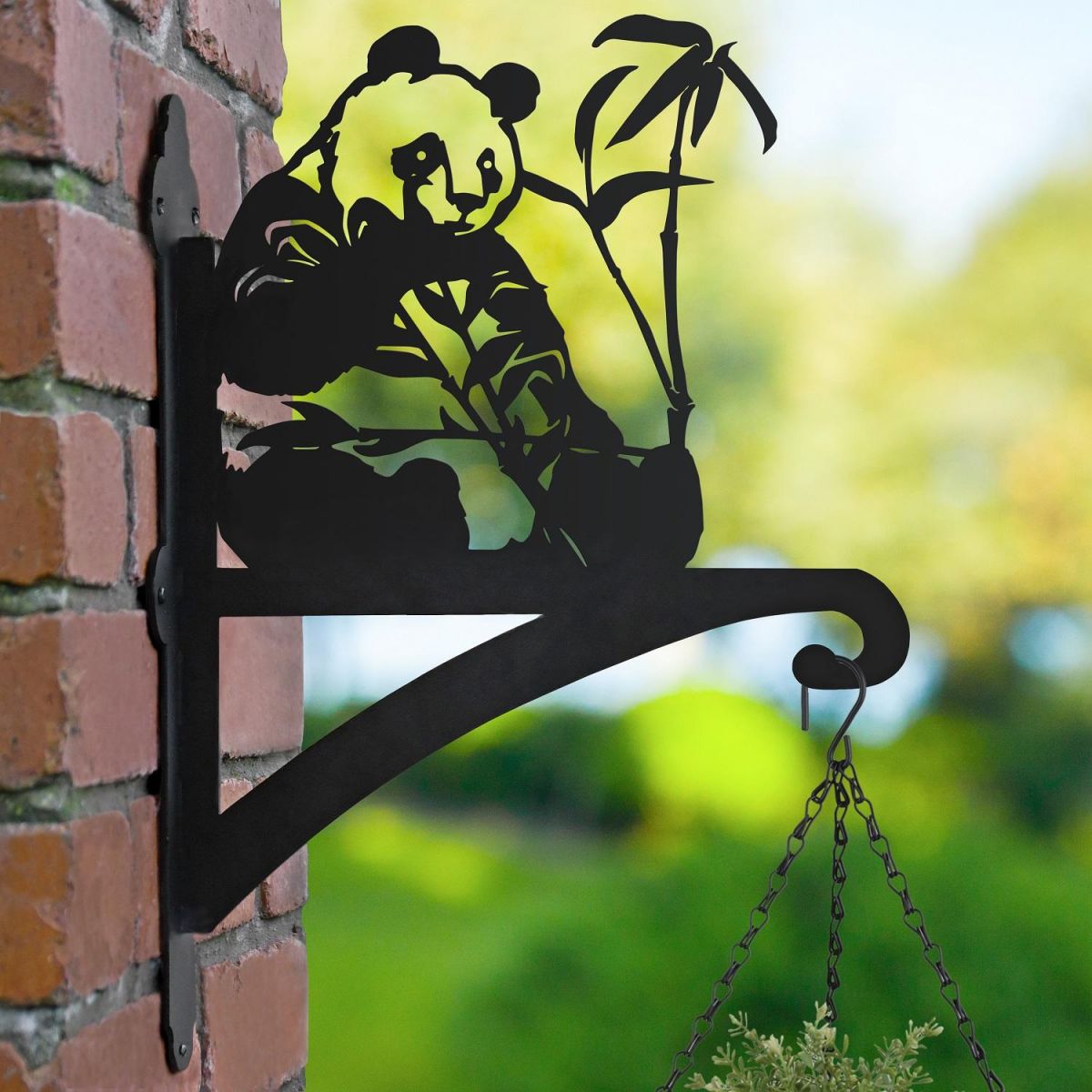 Panda Hanging Basket Bracket Outside