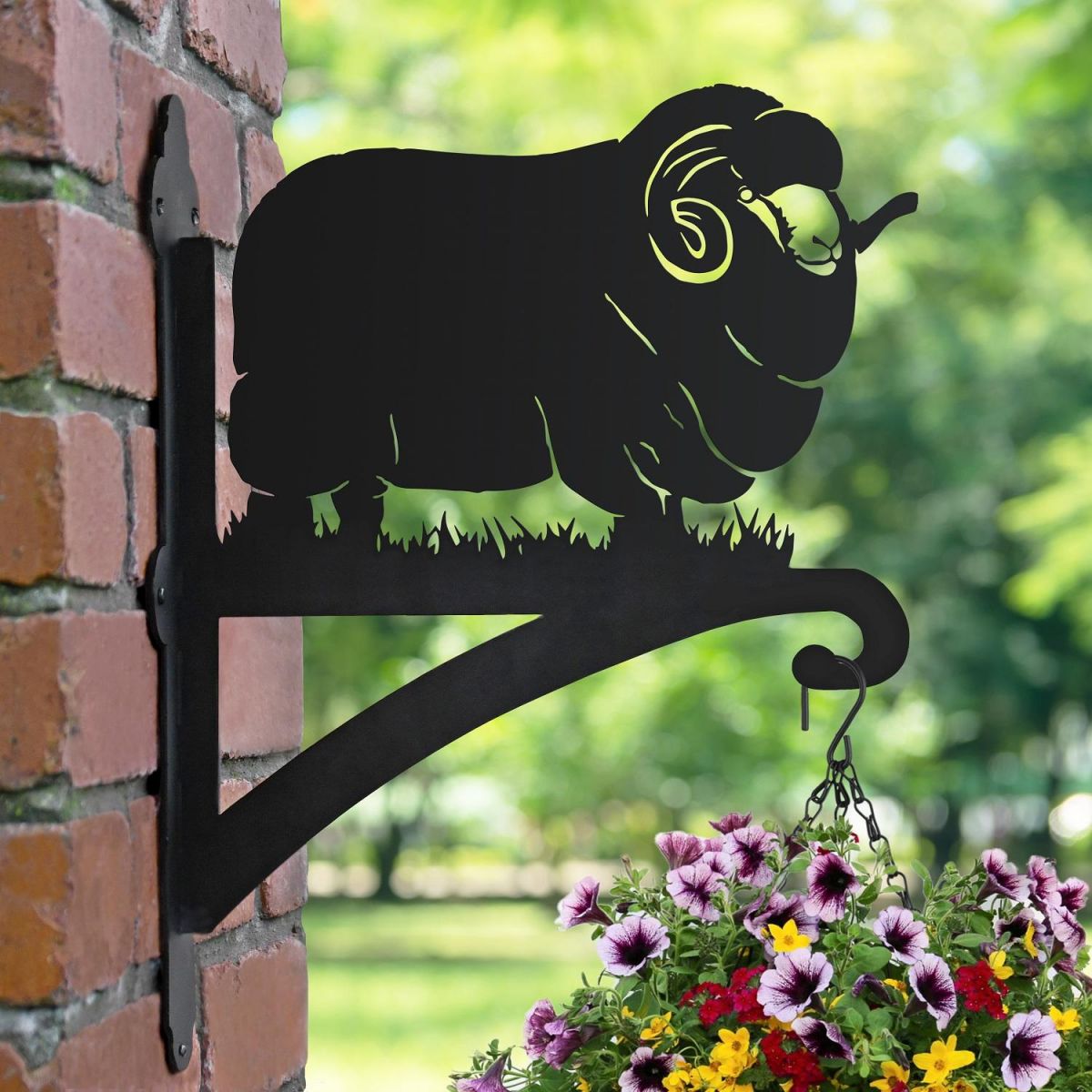 Close-up of the Merino Sheep Design