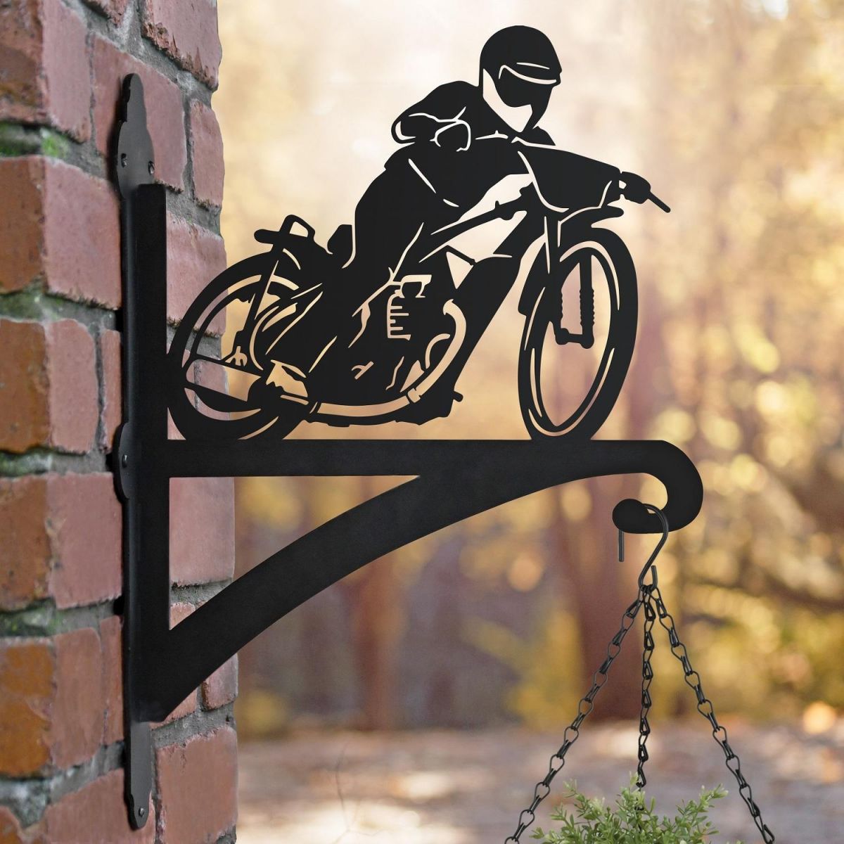 Motorbike Hanging Basket Bracket