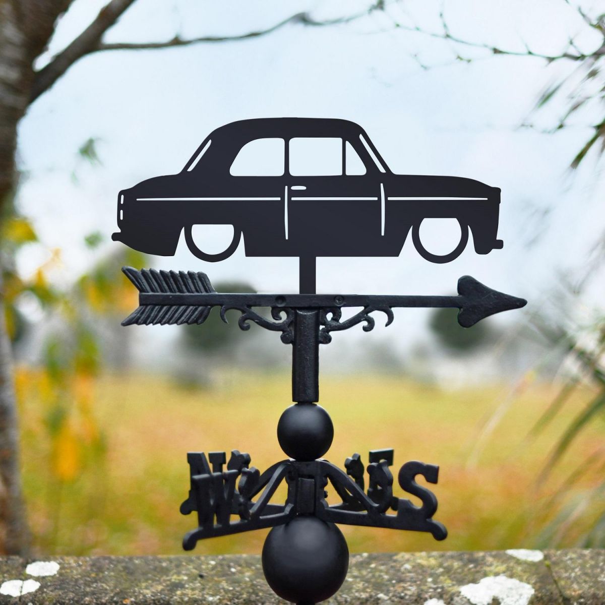 Ford Popular 100E Weathervane in Garden