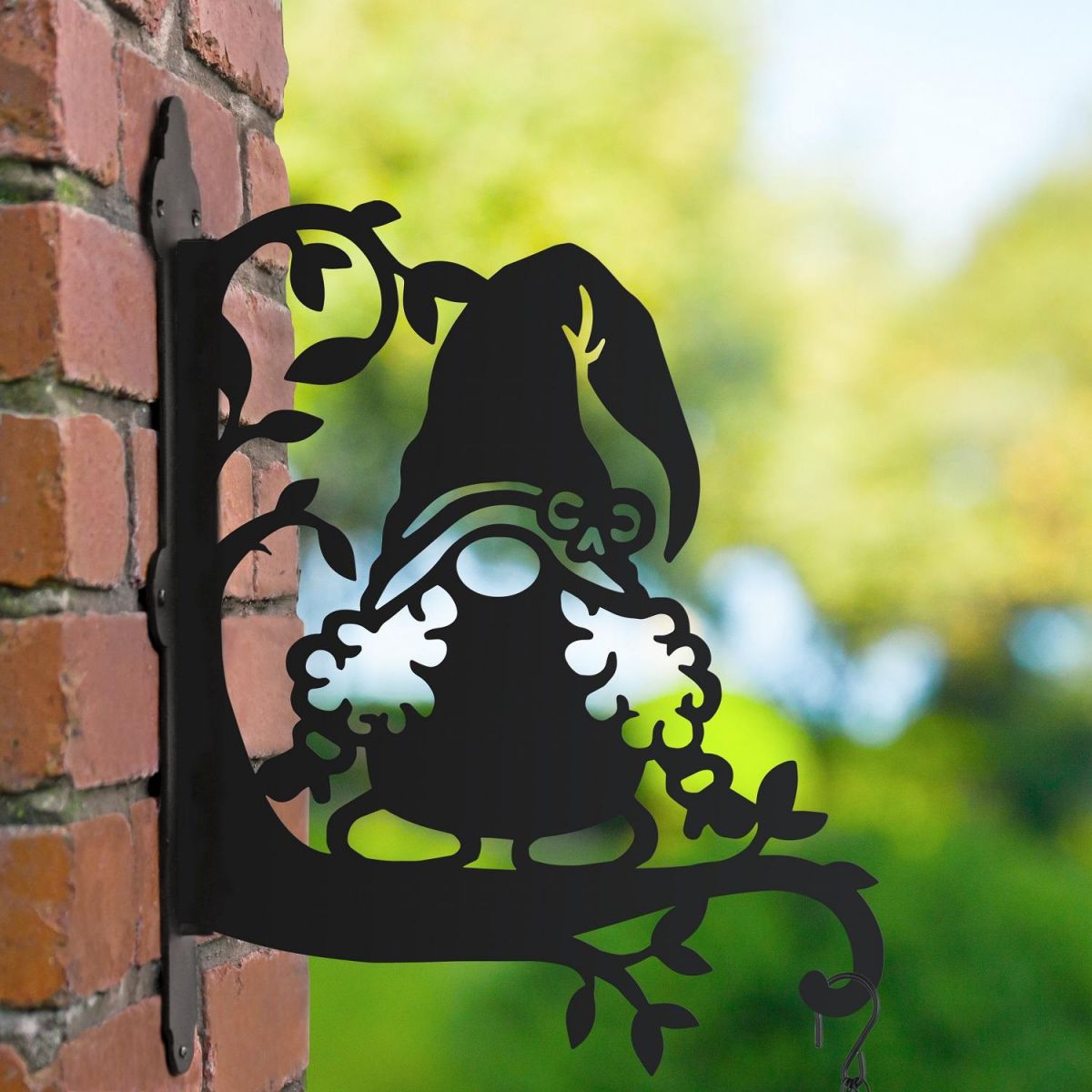 Hanging Basket Bracket with Gonk Design 