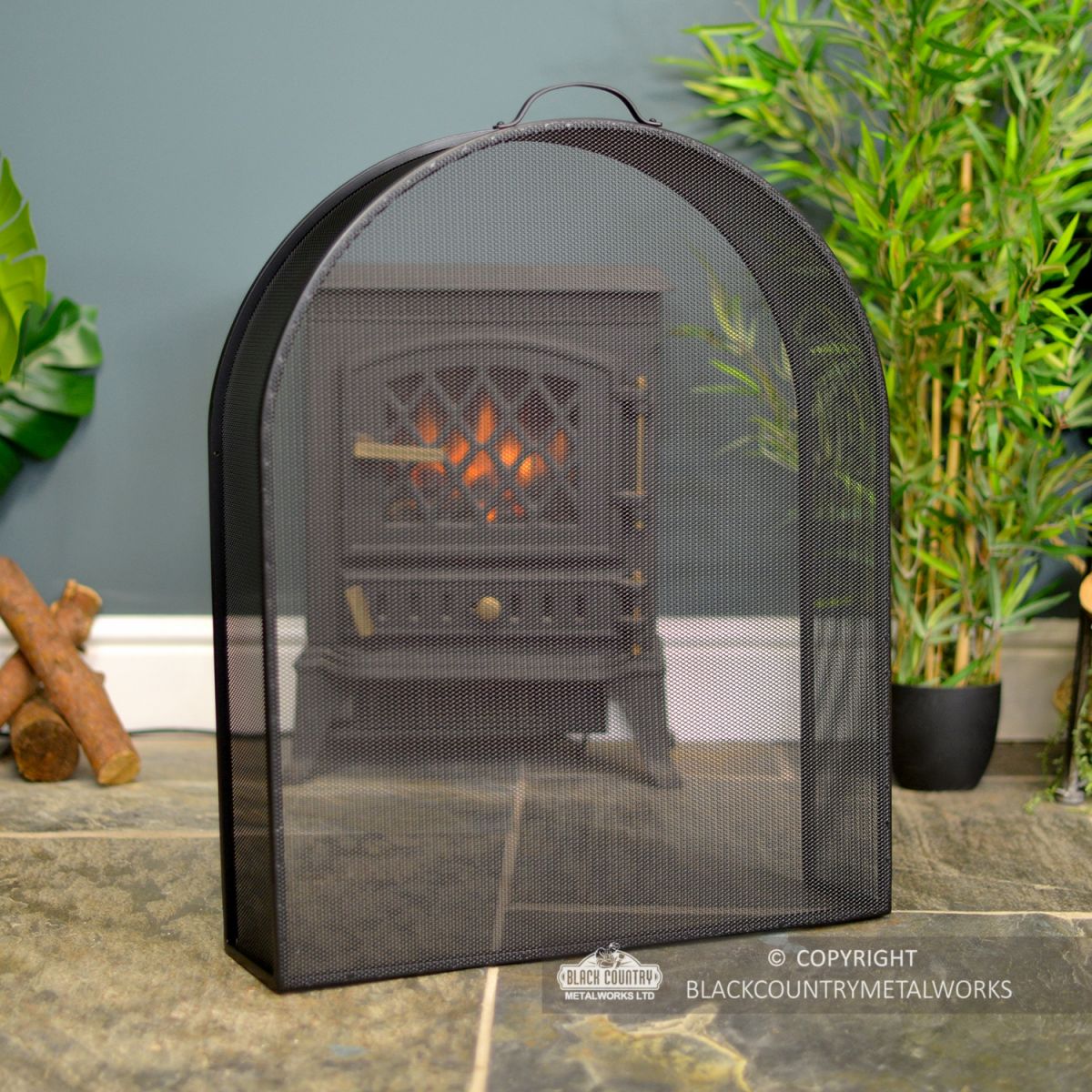Made to Measure Box Style Fire Screen