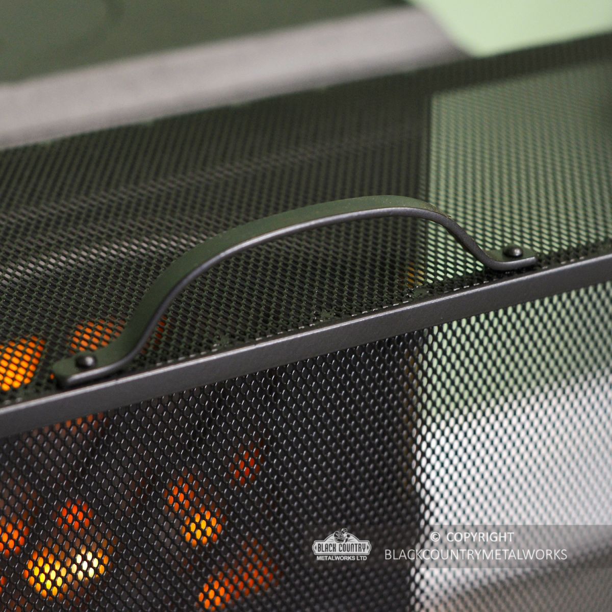Carry Handle on the Top of the Arched Boxed Spark Guard