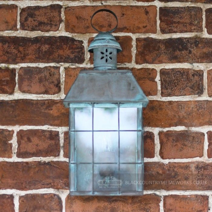“Tawsden Cove” Search Light Inspired Flush Wall Lantern