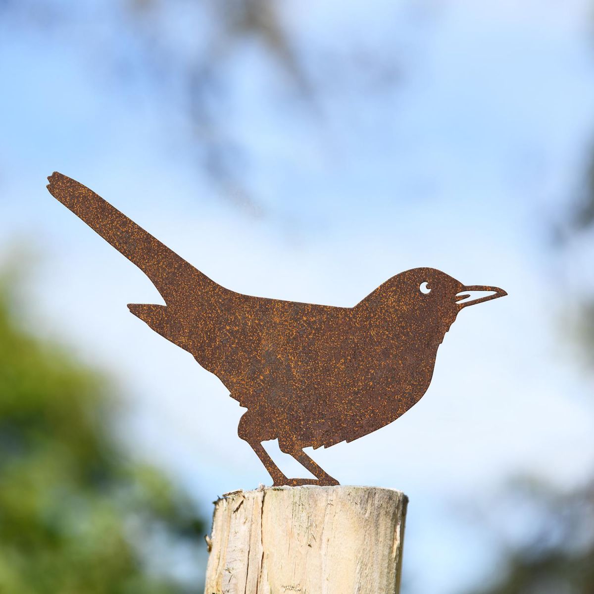 Blackbird Fence Topper in Use on the Top of a Fence