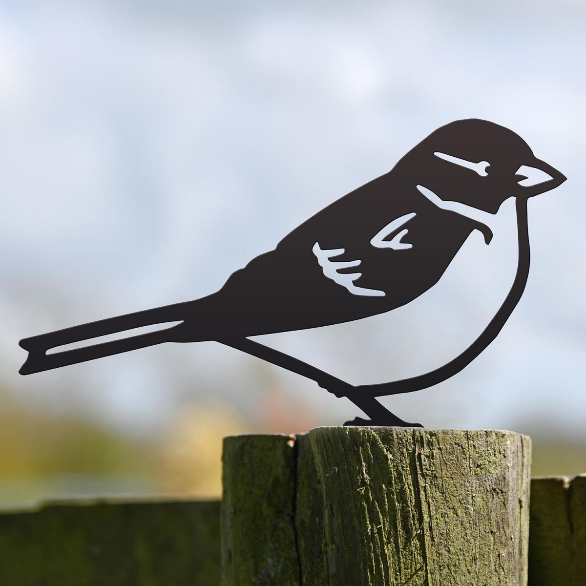 House Sparrow Fence Topper in Use on the Top of a Fence