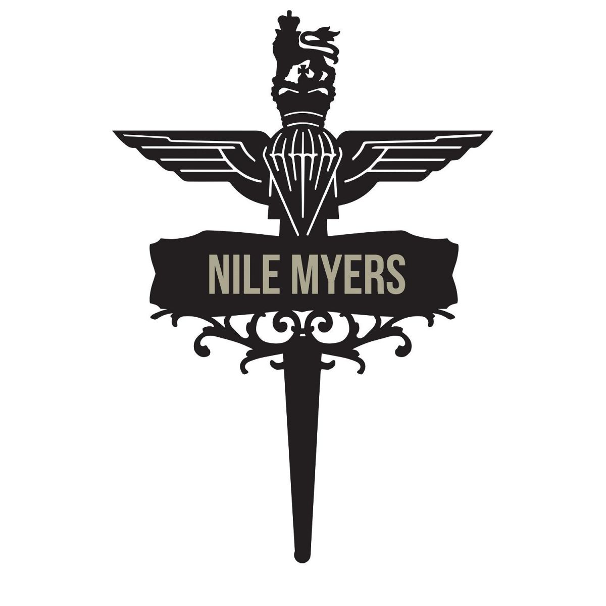 Memorial Spike of British Parachute Regiment 