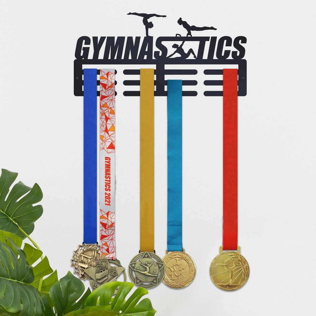 Female Gymnastics Sport Medal Hanger 