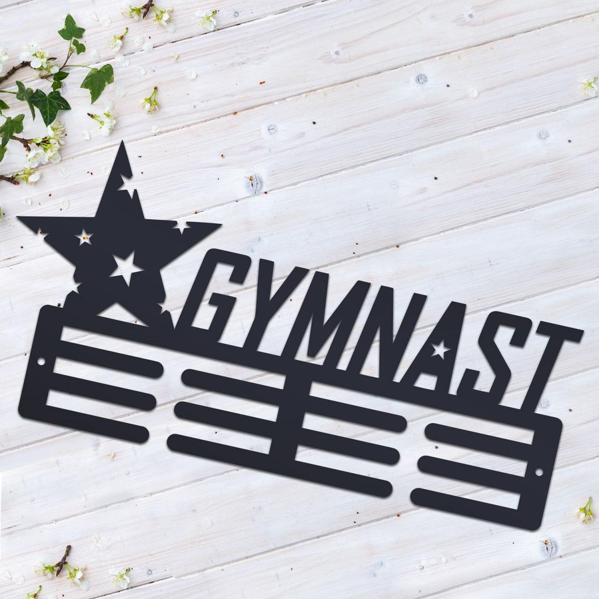 Star Gymnast Black Medal Holder 