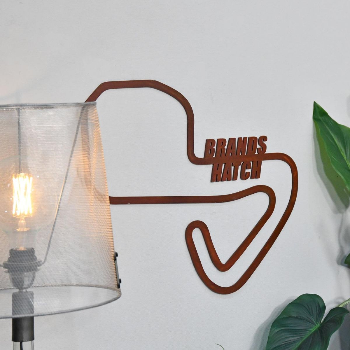 Rustic Finish on Brands Hatch Race Track 