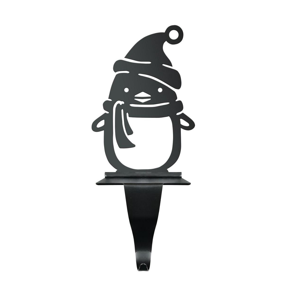 Penguin with Hat & Scarf Stocking Holder