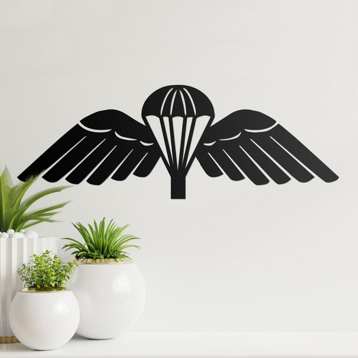Military "Parachute Wings" Badge Wall Art 