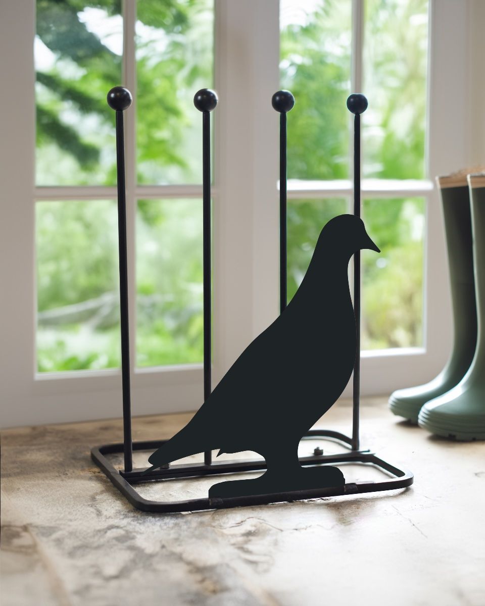 Steel "Pigeon" Welly Boot Rack