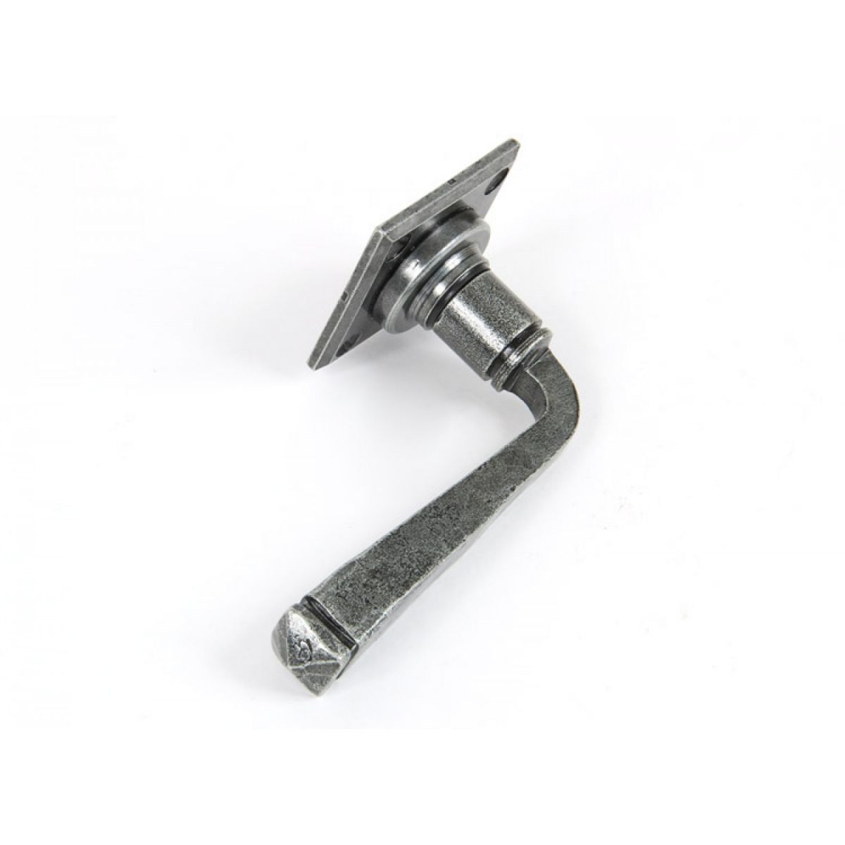"Arya" Unsprung Pewter Iron Door Handle Set