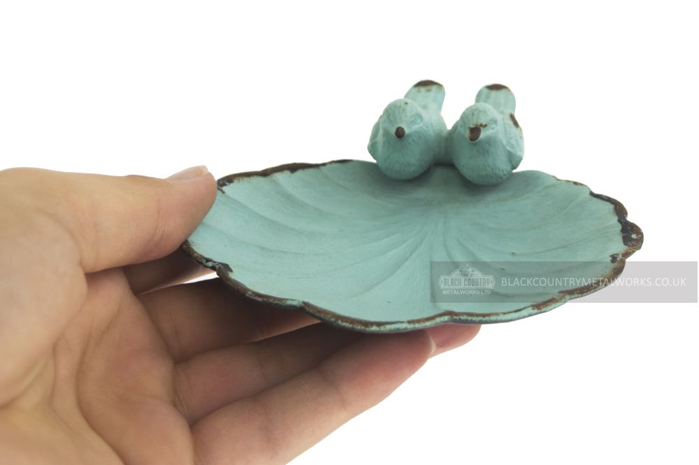Verdigris Metal Soap Holder