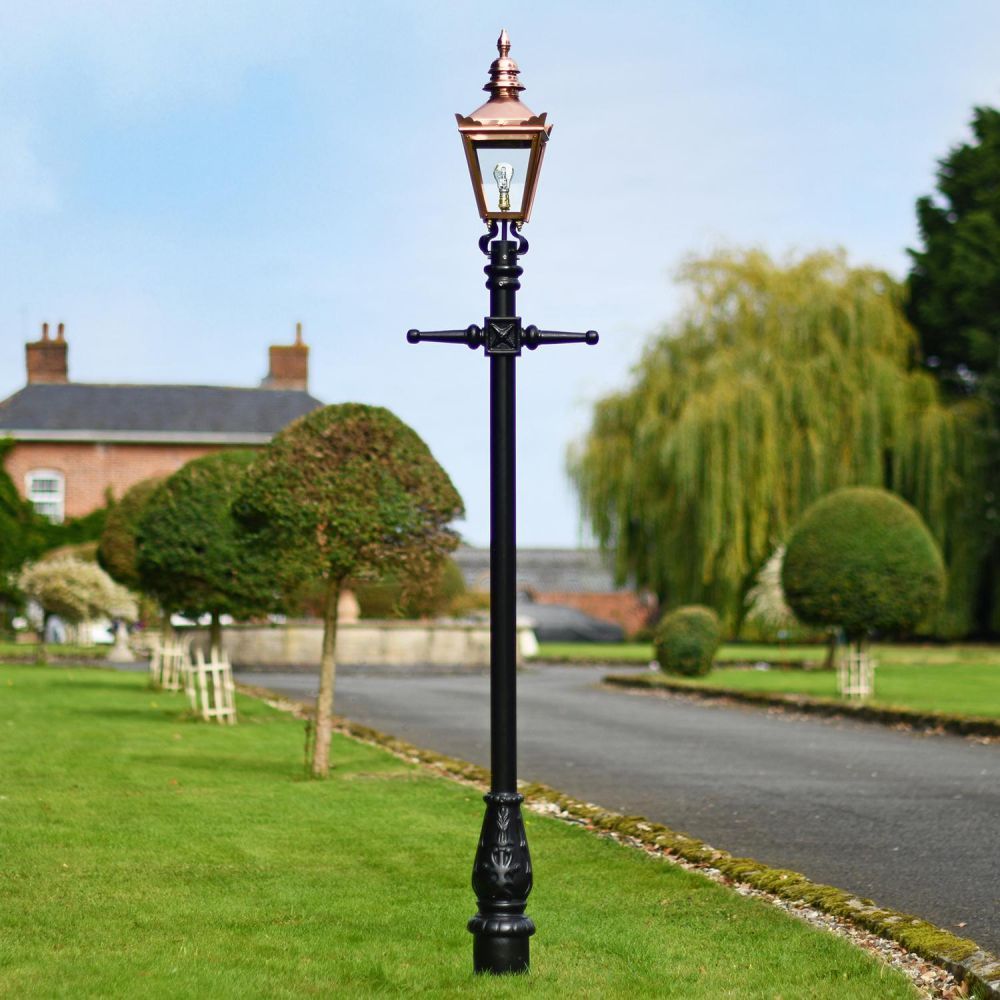 Copper Harrogate Lamp Post 2.25m
