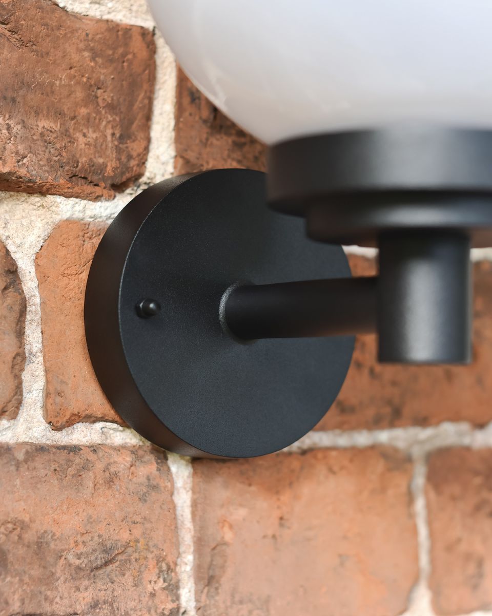 View of the Fixing Plate Mounted to a Brick Wall